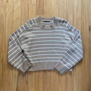 Tahari Knit Striped Sweater